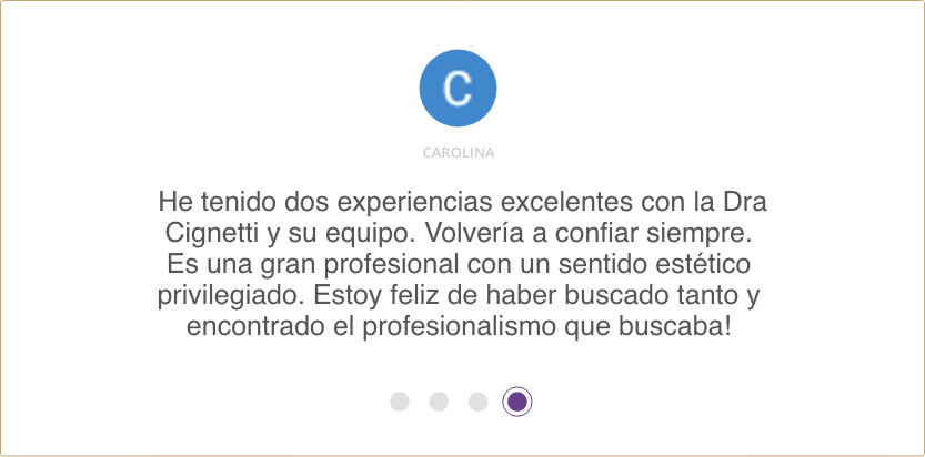 Carolina Testimonio